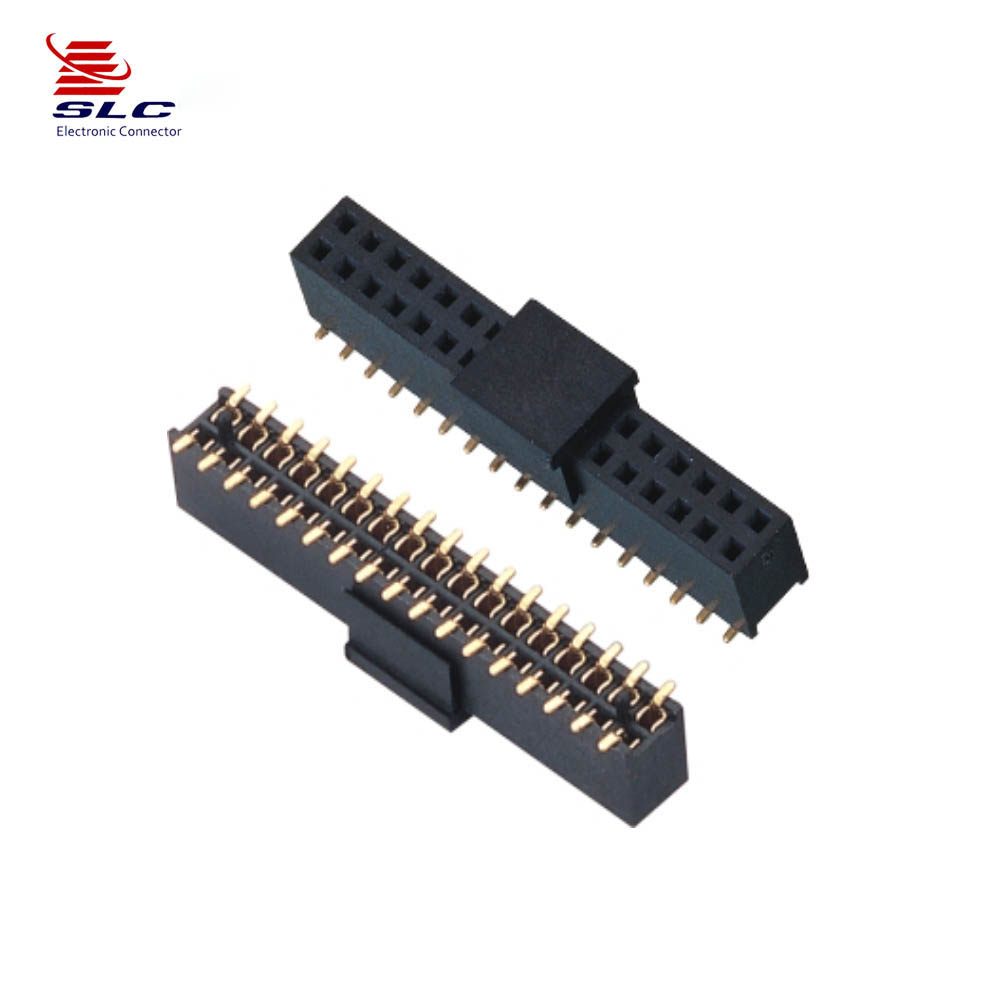 2,54 мм разъем типа H = 7,1 двухрядный SMT