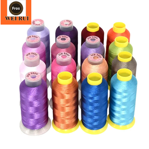 Fil à broder teint 5000M par bobine Hilo De Bordar Anchor Para Bordar En Tela 5000yd Fil de haute qualité pour la broderie - Product Image 1