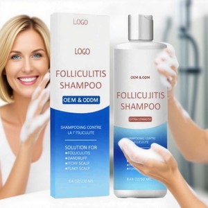 Sử dụng hàng ngày dầu gội chăm sóc da đầu chống nấm để giảm ngứa khô và viêm nang lông nhẹ nhàng với công thức Gel nuôi dưỡng nhẹ - Product Image 4