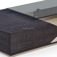 Meubles de Salon, Bois, Multifonctionnel, Marbre, Collection Moderne Minimaliste Italienne, Table Basse