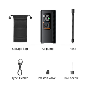Bomba de neumáticos inalámbrica portátil personalizable, indicador <span class=keywords><strong>Digital</strong></span>, Material ABS, luz de emergencia, NewO, Monitor de presión de neumáticos personalizable - Product Image 3