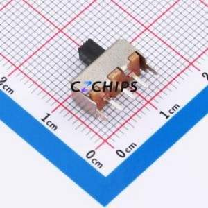 SS12F44G4 Slide Switch Through hole-5P,12.2x5.5mm Switch Single Pole Double Throw Rectangle Pin Header PC Pin 12.2mm - Product Image 2