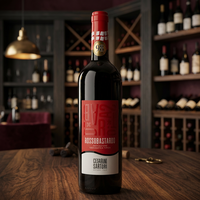 Vin rouge italien Ombrie IGT 750Ml Parfait avec les viandes rouges et les fromages vieillis 6 bouteilles par boîte