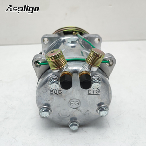 รถแทรคเตอร์คอมเพรสเซอร์แอร์รถยนต์สำหรับ SD508 12V 24V 2ร่อง V - Product Image 5