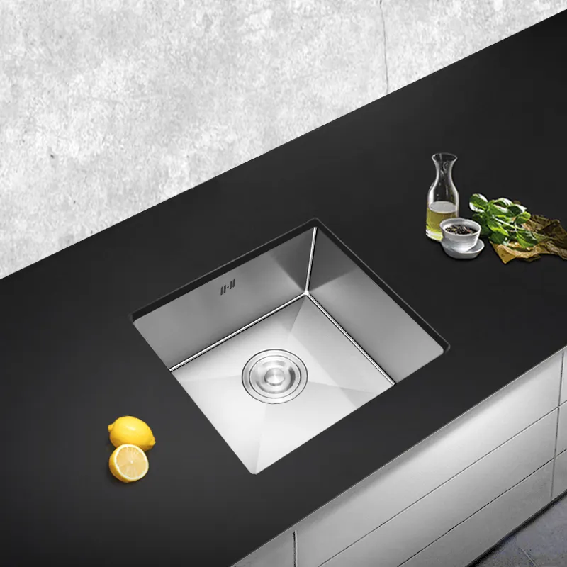 Free Shipping Contemporary Brushed Kitchen Double Bowl Sink Overflow