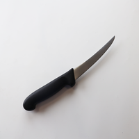 Ensemble de couteaux à fileter professionnels pour boucher avec lame incurvée en acier inoxydable et manche en plastique pour le filetage du poisson