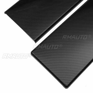 2.2m Carbon Fiber Look Universal Car Side Skirt Winglet Extensions Rocker <b>Splitters</b> for BMW F30 F80 F82 M4 F32 F36 E90 E92 F10 - Product Image 6