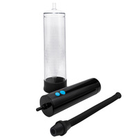 Pompe à pénis électrique rechargeable par USB en silicone avec poignée intelligente pour l'agrandissement du pénis, pompe à pénis pour hommes