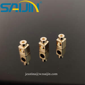 Connecteur à vis en laiton électrique SAIJIN SJ-M3 pour bornier de circuit imprimé, bornes à souder, prise universelle ISO9001:2008 - Product Image 5