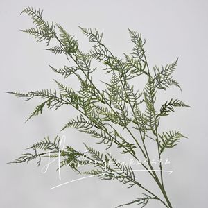 Plantes vertes artificielles, fougère asperge, plante aérienne, feuilles de taro, arrangement floral de mariage, décoration verte pour salle de mariage - Product Image 3