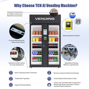 Máquina Expendedora Inteligente con IA TCN 1074L, Nueva Tecnología con Pago con Tarjeta para Alimentos Frescos, Snacks y Bebidas, para la Comunidad <span class=keywords><strong>de</strong></span> América - Product Image 5