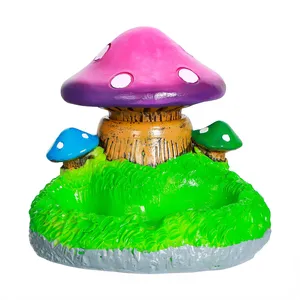 New Creative Mushroom Shape Resin Ashtray Fashion Cute Cigarette Ashtray