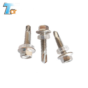 สกรูสแตนเลสแบบเจาะและเกลียวในตัว / สกรูยึดแผ่นยิปซัม SDS - Product Image 5