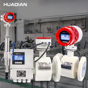 Medidor de Fluxo Eletromagnético Dn25 3.6v Alimentado por Bateria, Tipo Inserção, Medidor de Fluxo Magnético de Água Líquida com Controle Remoto - Product Image 1