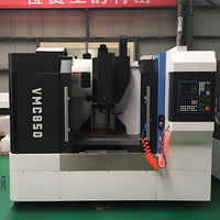 Centro de Mecanizado CNC de Alta Calidad, VMC850, VMC 650, 855 MINI, Centro de Fresado Vertical Pequeño, Máquina VMC de 3/4/5 Ejes