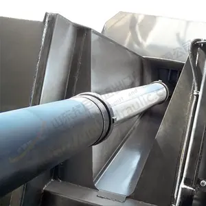 Cilindro idraulico a pistone lungo con martinetto idraulico a semplice effetto da 50 tonnellate per autocarro con cassone ribaltabile da miniera