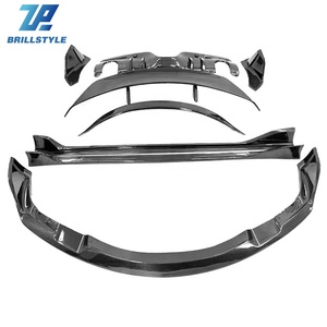 Kit de cuerpo de fibra de carbono estilo AIM para <span class=keywords><strong>Toyota</strong></span> Supra A90 difusor de labio delantero alerón falda lateral 2019-2023 - Product Image 1