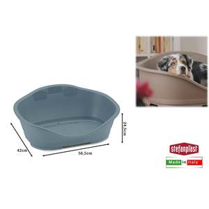 เตียงนอนสีน้ำเงินแบบนอนขนาด1ซม. เตียง56X42X24H สำหรับสัตว์เลี้ยง - Product Image 1