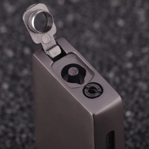 Encendedor de Cigarros Hongjing a Prueba de Viento, Encendedor de Cigarros con Pistola de Pulverización Inflable, Llama Doble con <span class=keywords><strong>Cuchillo</strong></span> y Taladro, Encendedor de Cigarros Portátil para Exteriores - Product Image 2
