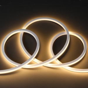 Perfil cuadrado de 12x12 mm, tira de LED de neón flexible 3D con 120 LED/m, luz de silicona flexible de curvatura arbitraria para letreros comerciales - Product Image 2