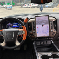 Tableau de bord LCD 12,3 pouces pour Chevrolet Silverado GMC Sierra 2013-2020, tableau de bord numérique de voiture, cockpit virtuel, panneau d'instruments, compteur de vitesse