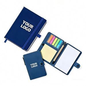 Promotional Custom Note Books with Printing Logo Wholesale A6 Hardcover PU <b>Leather</b> Notebook for Business Gifts Notebooks - Product Image 1