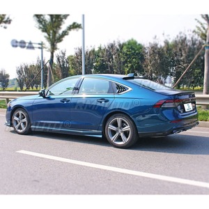 Kit de Carrocería para Honda Accord 11.ª Generación 2023-2024, Protector de Faldones Laterales con Aspecto de Fibra de Carbono, Estilo Deportivo, Divisor de Faldones Laterales, Accesorios para Automóviles - Product Image 3