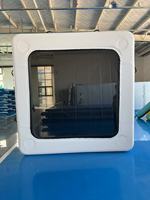 Vente chaude carré carré gonflable eau hamac plate-forme flottante piscine flotteur salon pour lacs piscines océans