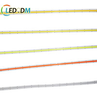 Esnek İnce 5mm 8mm COB LED Şerit 5 Metre CCT RGB Pil Çalıştırmalı CRI 90 CE/ETL Sertifikalı