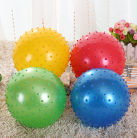 Ballons gonflables amusants pour enfants, jouets en caoutchouc, ballons à picots de dessin animé, grands ballons de massage pour le développement des enfants