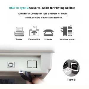 Câble d'<span class=keywords><strong>imprimante</strong></span> <span class=keywords><strong>USB</strong></span> A vers Type-B en PVC, câble de données d'<span class=keywords><strong>imprimante</strong></span> <span class=keywords><strong>USB</strong></span> 2.0 applicable au câble d'<span class=keywords><strong>imprimante</strong></span>, câble <span class=keywords><strong>USB</strong></span> pour scanner - Product Image 5