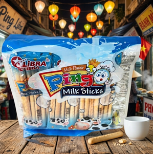 LIBRA Pingo Milk <b>Biscuits</b> 186g Ultra Smooth Milk Blend Fine Crisp Layers Gentle Sweet Cream Taste Premium Snack Experience - Product Image 5