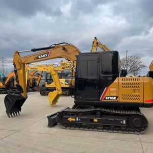 95% Nouvelle mini-pelle Sany SY95C de 9 tonnes d'occasion avec moteur et pompe en bon état à vendre - Product Image 1