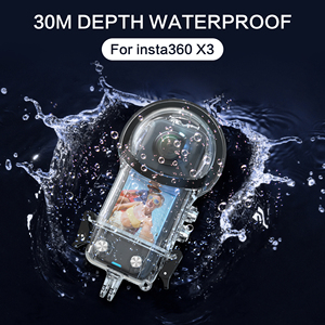 Protector de lente para casco de motocicleta 32 en 1, mango de silicona, paquete de buceo impermeable subacuático, accesorios para X3 - Product Image 3