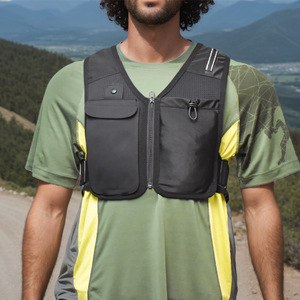Chaleco Deportivo Multifuncional para Exteriores, Reflectante, para Ciclismo, Maratón, Senderismo, con Sistema de Hidratación, Mochila para Correr, Bolsas para Trotar - Product Image 5