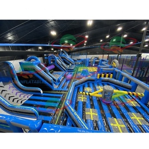 Lâu Đài Bơm Hơi Cho Trẻ Em Tấm Bạt Lò Xo Công Viên Lớn Trong Nhà Và Ngoài Trời Trượt Nhảy Sân Chơi Gia Đình - Product Image 6