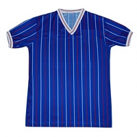 Conjuntos de Camisetas de Fútbol Retro del Portsmouth Admiral para Niños, 1987-1989, Unisex, Transpirables, Diseño Sólido, Corte Automatizado
