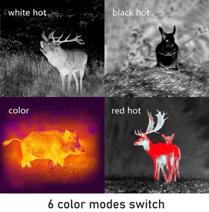 Mira Térmica HTI C18 de 35mm com Câmera de Vídeo Infravermelha IR para Caça Noturna Escopo de Visão Térmica 384*288 Detector de Calor NVG Telescópio de Longo Alcance - Product Image 6