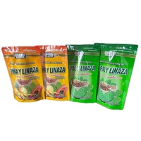 Sachet Doypack en plastique avec logo personnalisé pour poudre de noix, poudre de lait de soja, farine de maïs, graines de lin