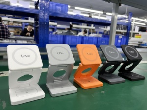 <span class=keywords><strong>Cargador</strong></span> Inalámbrico Portátil Qi2.2 de 25 W, 3 en 1, Plegable, Magnético, de 25 W para <span class=keywords><strong>QI</strong></span> 2.2, iPhone, Samsung, Huawei, <span class=keywords><strong>Xiaomi</strong></span> - Product Image 3