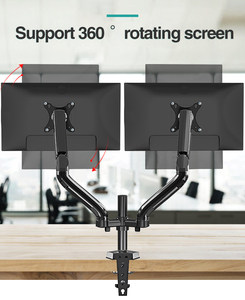 Ds90-2 Có Thể Gập Lại Màn Hình Kép Cánh Tay Máy Tính Bàn Gắn Máy Tính Để Bàn Màn Hình Máy Tính Kép Mount <span class=keywords><strong>32</strong></span> <span class=keywords><strong>Inch</strong></span> - Product Image 5