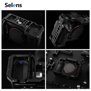 Selens Camera Balance <span class=keywords><strong>Cage</strong></span> Shake Reduction Stabilizer Case Cradle para <span class=keywords><strong>Sony</strong></span> A7RIII/<span class=keywords><strong>A7III</strong></span>/A7M3 Vlog Video Live Streaming - Product Image 6