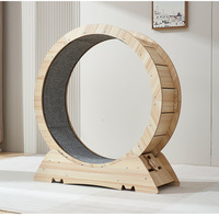 HEYBO Tapis de course de haute qualité anti-dépression en bois massif pour animaux de compagnie