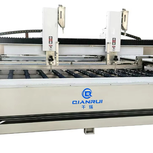 Machine de découpe à jet d'eau CNC 5 axes QIANRUI, moteur de haute précision, roulement, équipement <span class=keywords><strong>industriel</strong></span> 380V, marbre, granit - Product Image 1