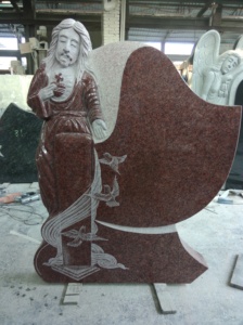 High Quality Shanxi Black Granite European Modern Cemetery Tombstone Monument for <strong>Grave</strong> <strong>Memorial</strong> - Product Image 6