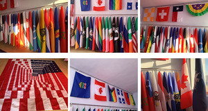 Drapeaux hawaïens imprimés en polyester de haute qualité avec œillets en laiton <span class=keywords><strong>Drapeau</strong></span> imprimé résistant aux UV imperméable d'Hawaii - Product Image 6