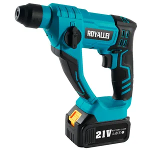 Power Hammer Drill 21V Tragbarer elektrischer Akku-Breaker Demolition Jack Rotary Hammer mit Lithium batterie