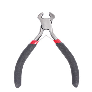 Mini Pliers 4.5 Inch Chrome Vanadium Steel Smooth Jaw Jewelry Tool With Spring Clip - Product Image 3