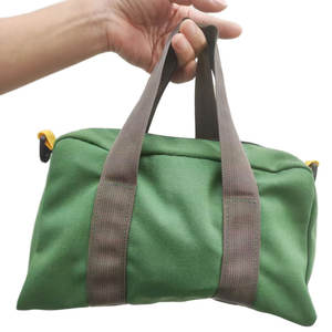 Sac de rangement pour outils à main en toile à large ouverture avec poignées - Product Image 2