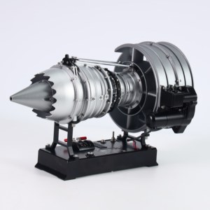 Motore Turbofan Civile Interamente in Metallo, Assemblato e Funzionante, Regalo Decorativo DM121, Cina Continentale 14+ - Product Image 4